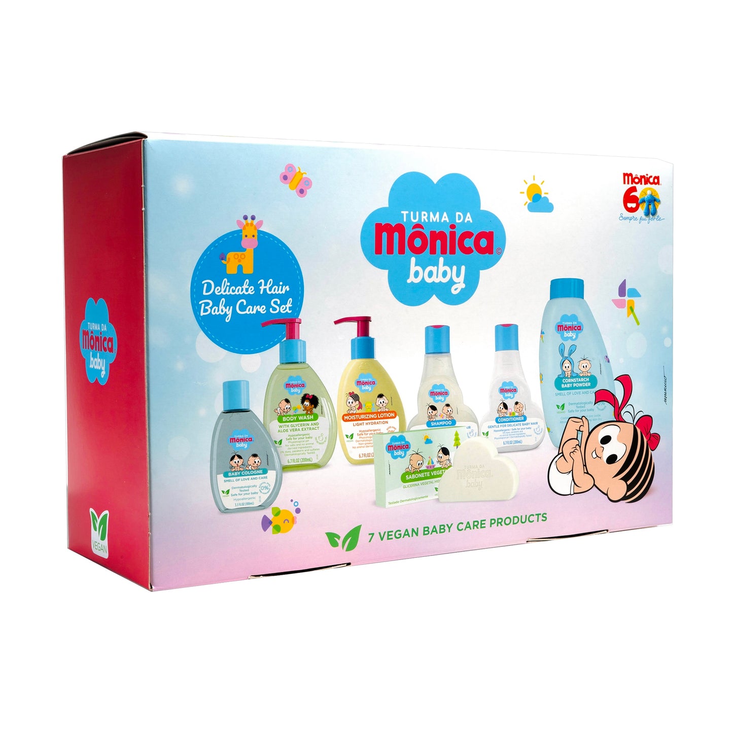 Delicate Hair Baby Care Set