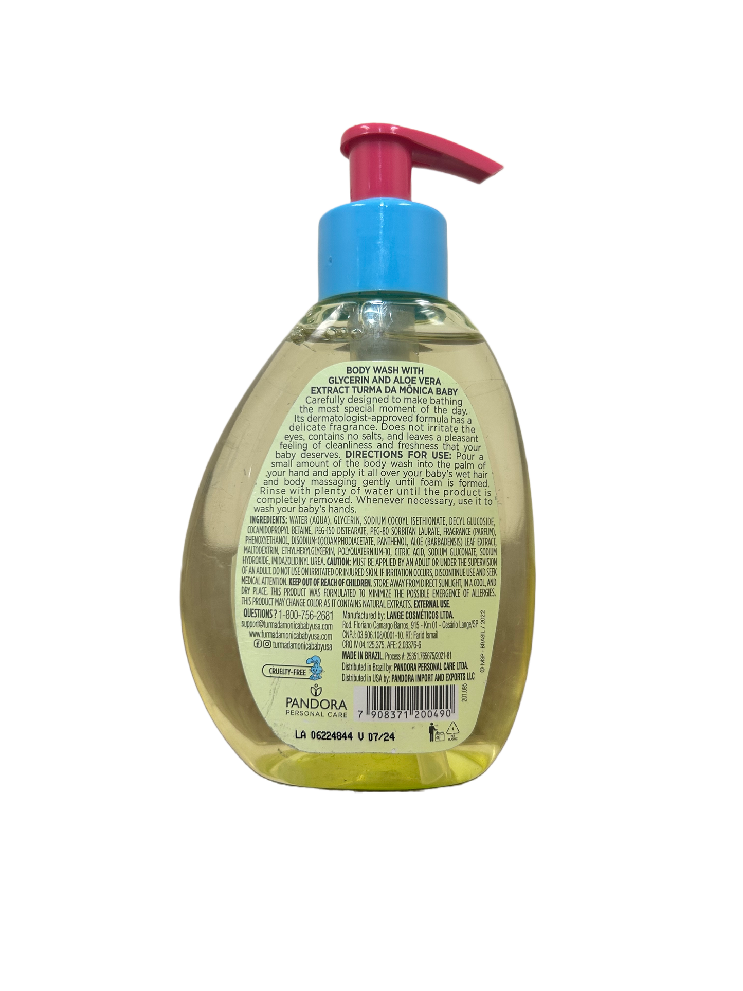 BODY WASH Glycerin with Aloe Vera Extract