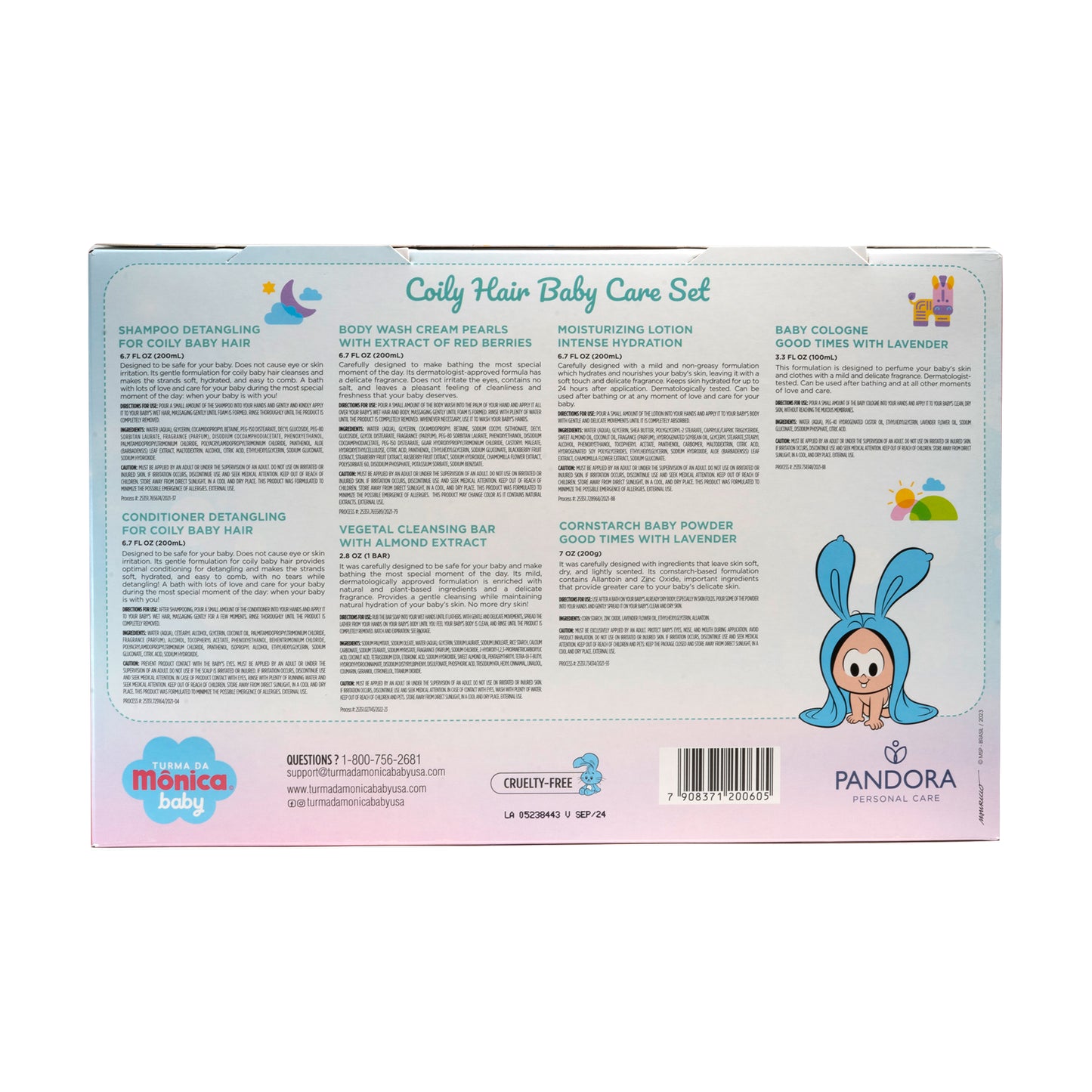 Coily Hair Baby Care Set