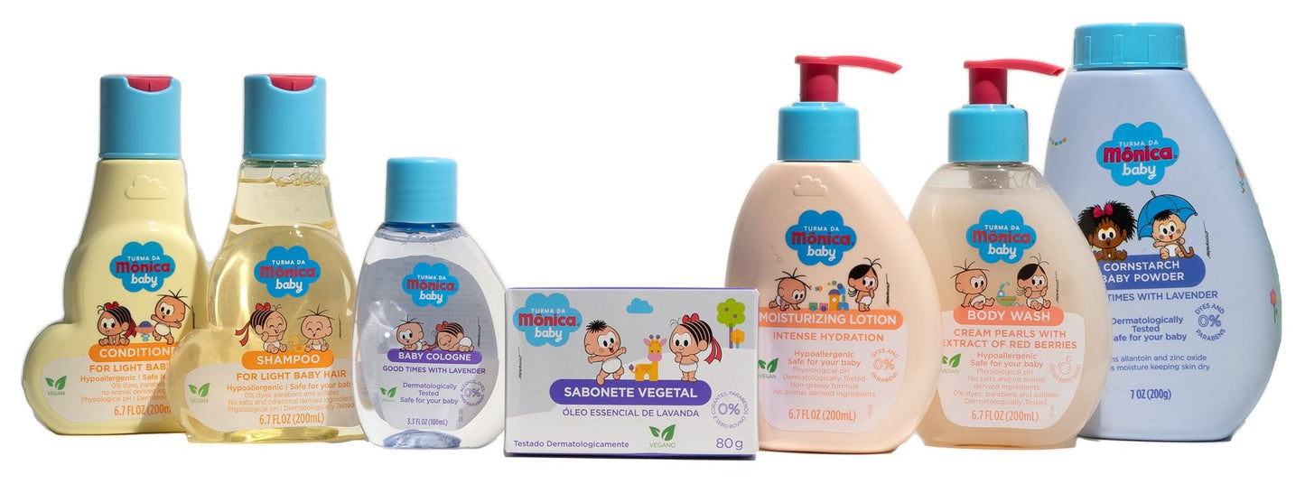 Light Hair Baby Care Set